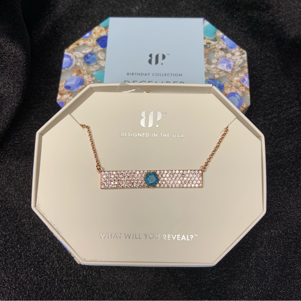 BP December collection “Understanding Perfection” necklace
